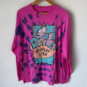 Adult Nickelodeon Rocko Long Sleeve